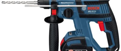 Un perforateur pour vos travaux d’électricité: Bosch GBH 18V Li Professionnal