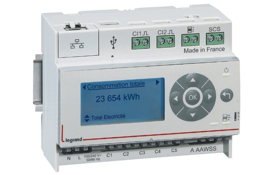 Eco-compteur Legrand 4 120 00: une solution modulaire pour mesurer la consommation d’énergie
