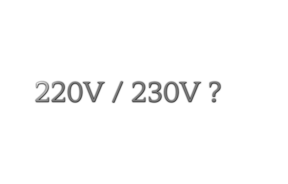 Valeur de la Tension électrique monophasée: 220V ou 230V?